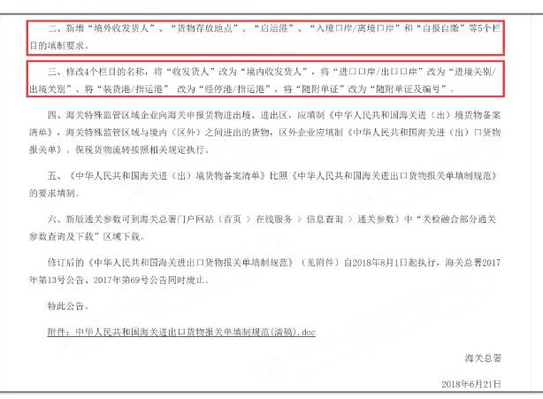 進出口法規